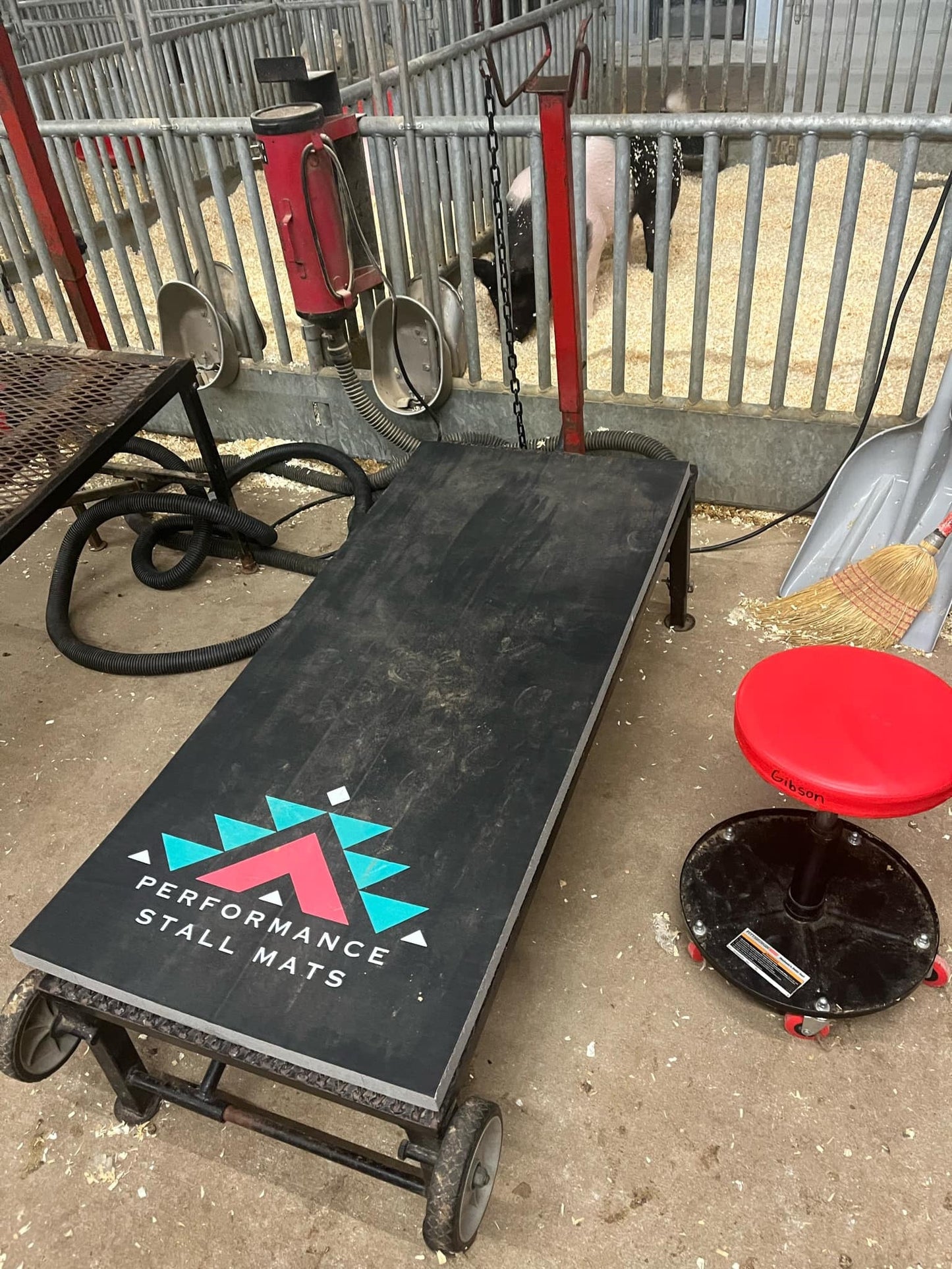 Livestock Fitting Stand Mat 51" x 23"