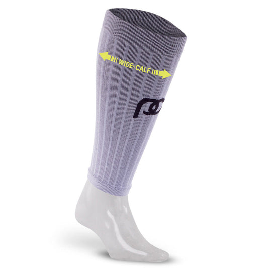 Calf Sleeves, Heather Grey (Wide-Calf)