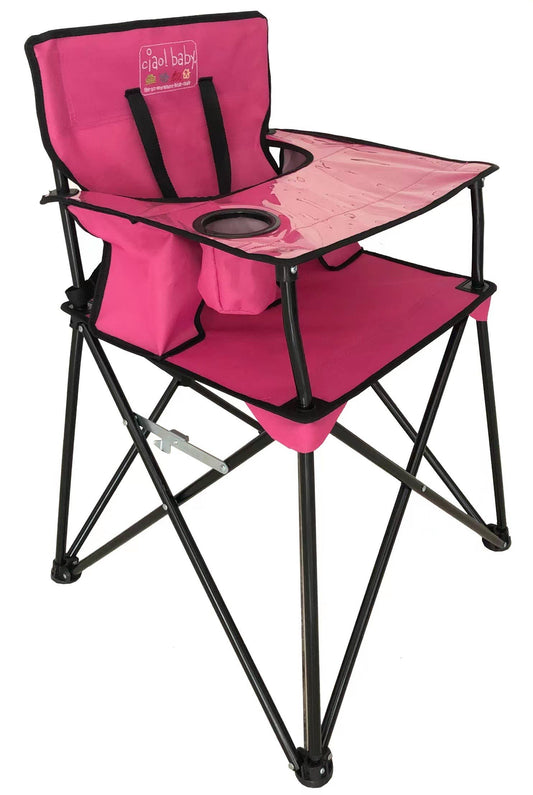 Baby Hot Pink Portable Highchair