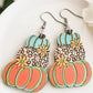 Adorable Fall Pumpkin Earrings