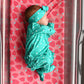 Polly Dot RUFFLE ZIP: Newborn