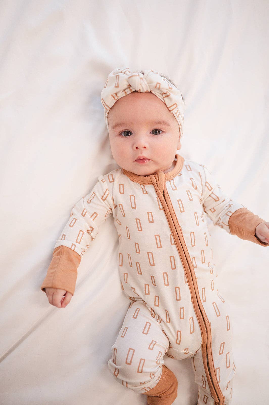 Neutral Rectangle Head Wrap Headband