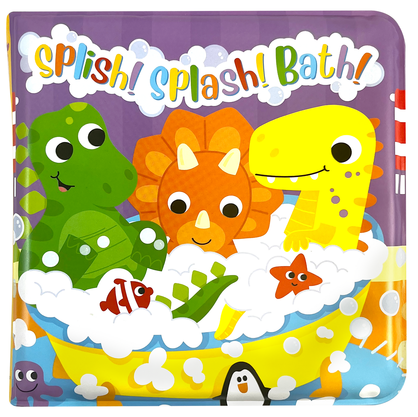 Splish! Splash! Bath! - Children's Waterproof Bath Book and Toy Set