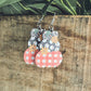 Adorable Fall Pumpkin Earrings