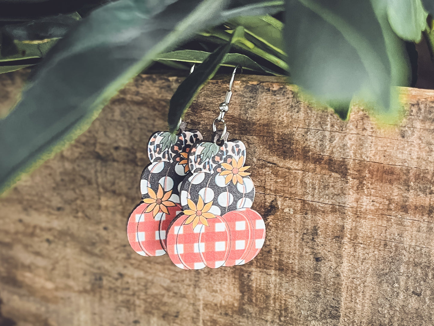 Adorable Fall Pumpkin Earrings