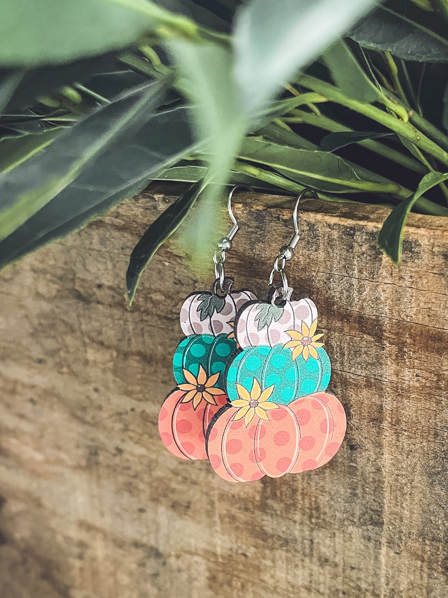 Adorable Fall Pumpkin Earrings