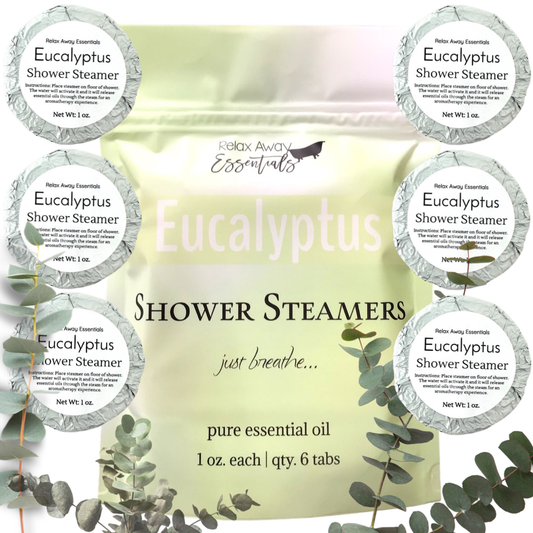 Eucalyptus Shower Steamers - 6 Pack