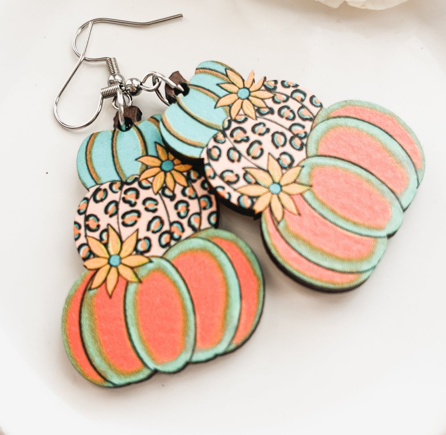 Adorable Fall Pumpkin Earrings