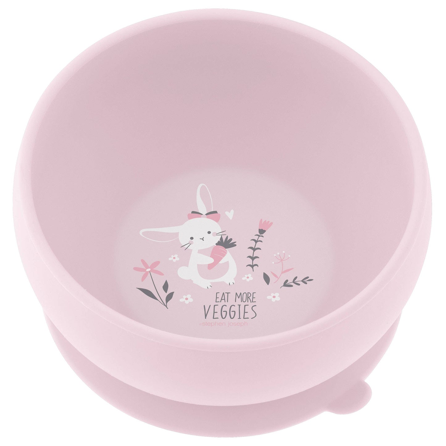 Suction Cup Silicone Bowl: Unicorn