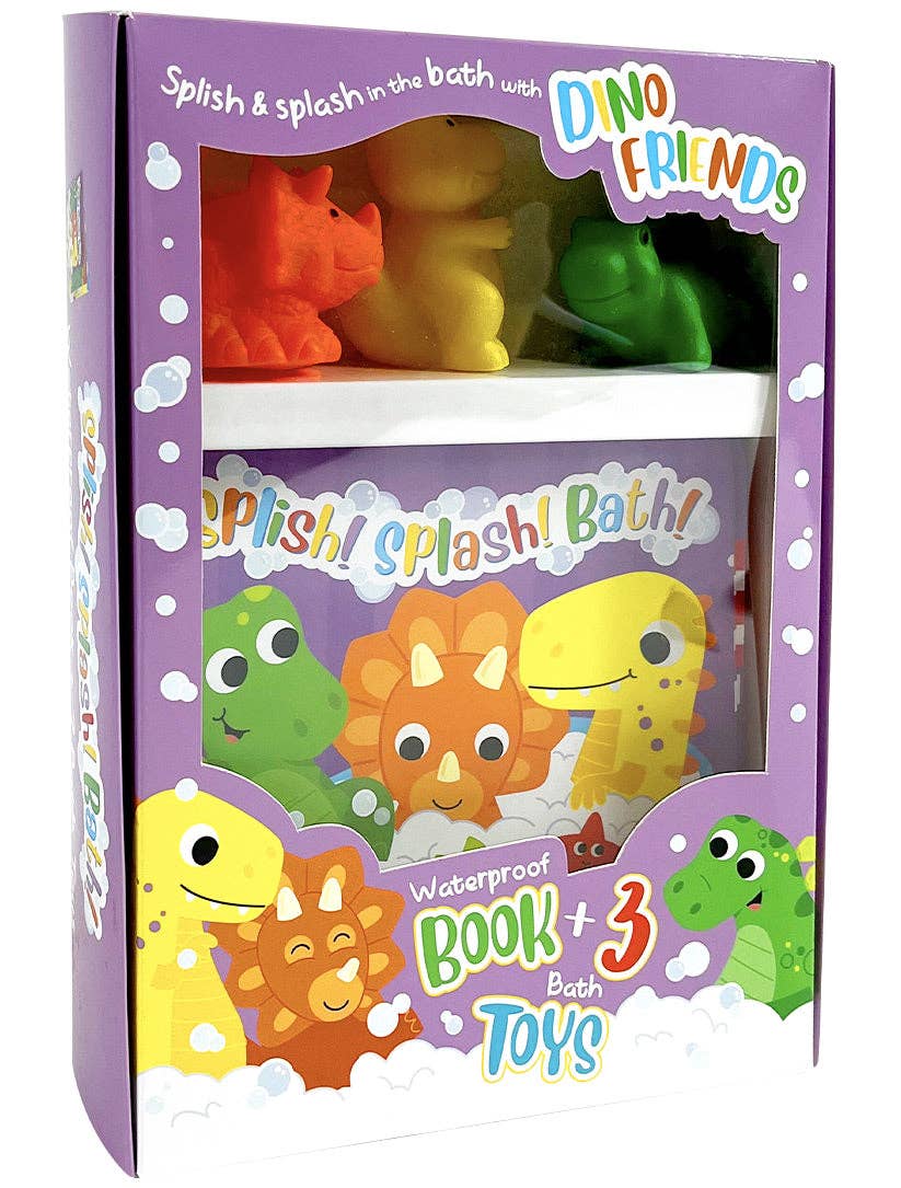 Splish! Splash! Bath! - Children's Waterproof Bath Book and Toy Set