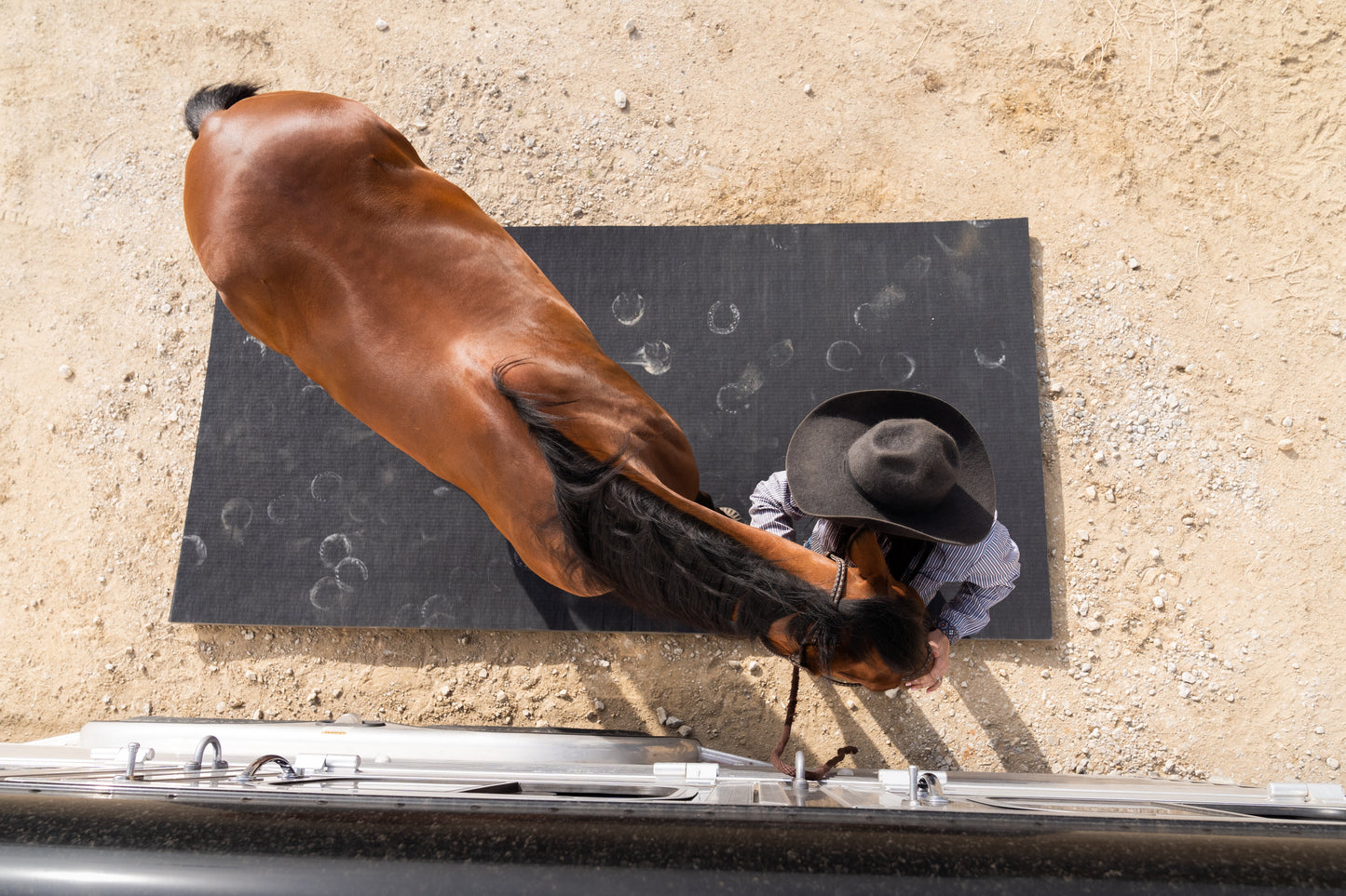 5x10ft Black Stall Mat