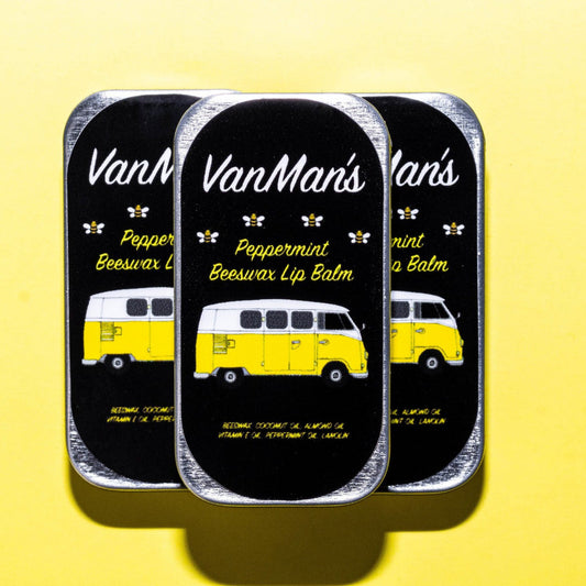 VanMan's Peppermint Beeswax Lip Balm