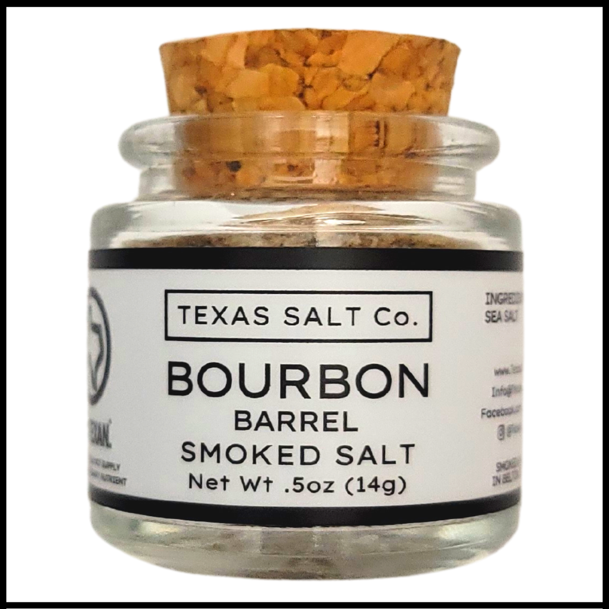 Bourbon Barrel Smoked Salt