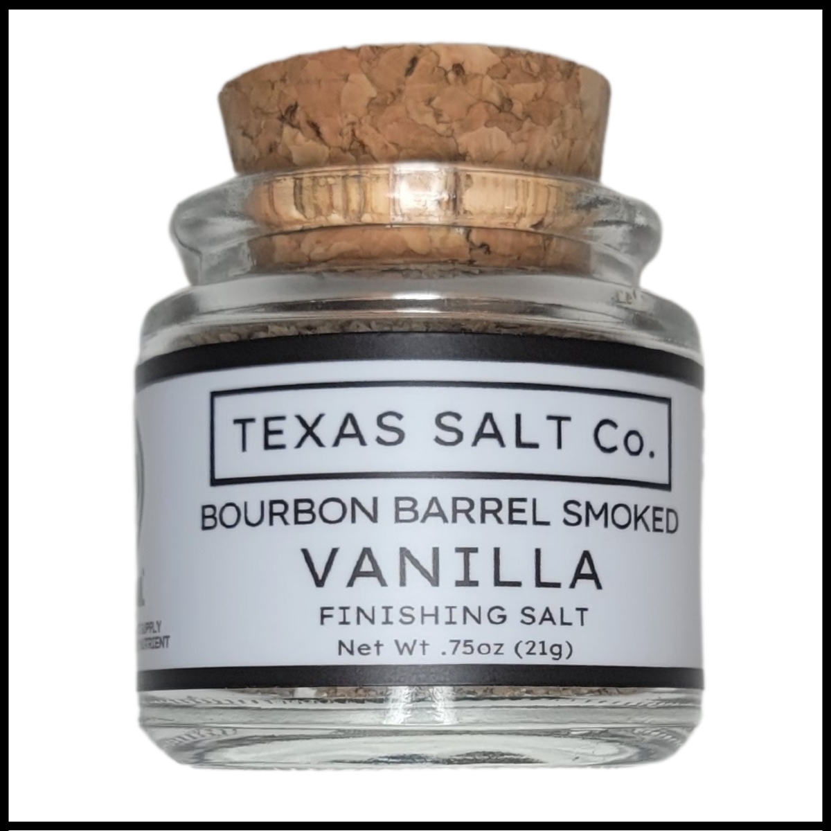 Bourbon Barrel Smoked Vanilla Finishing Salt