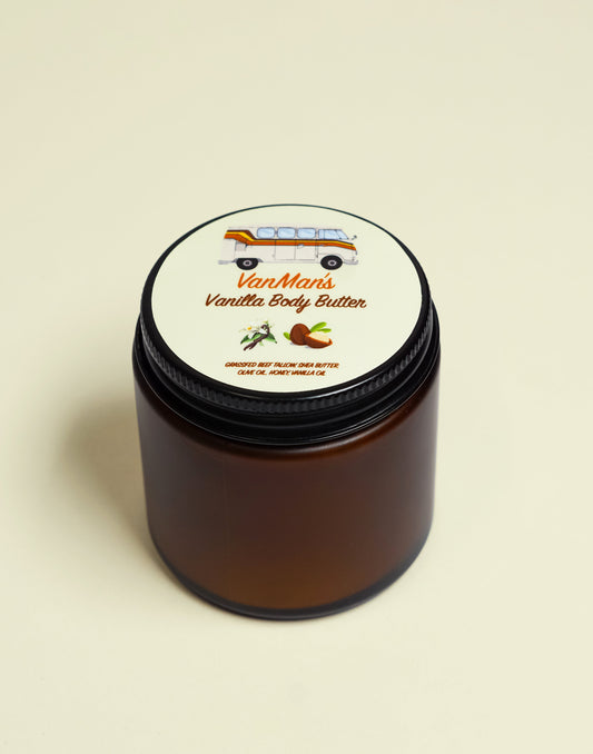 *New* VanMan's Whipped Body Butter - 4 oz