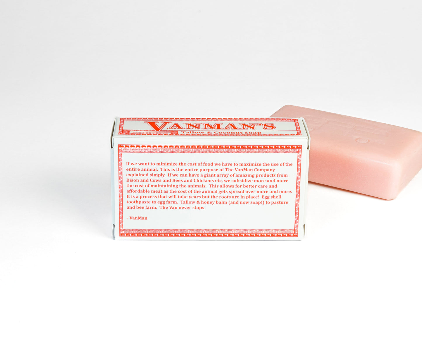 *New* VanMan's Tallow & Coconut Soap