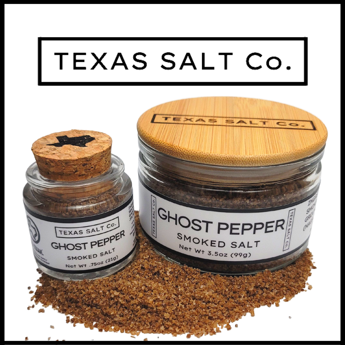 Ghost Pepper Smoked Salt