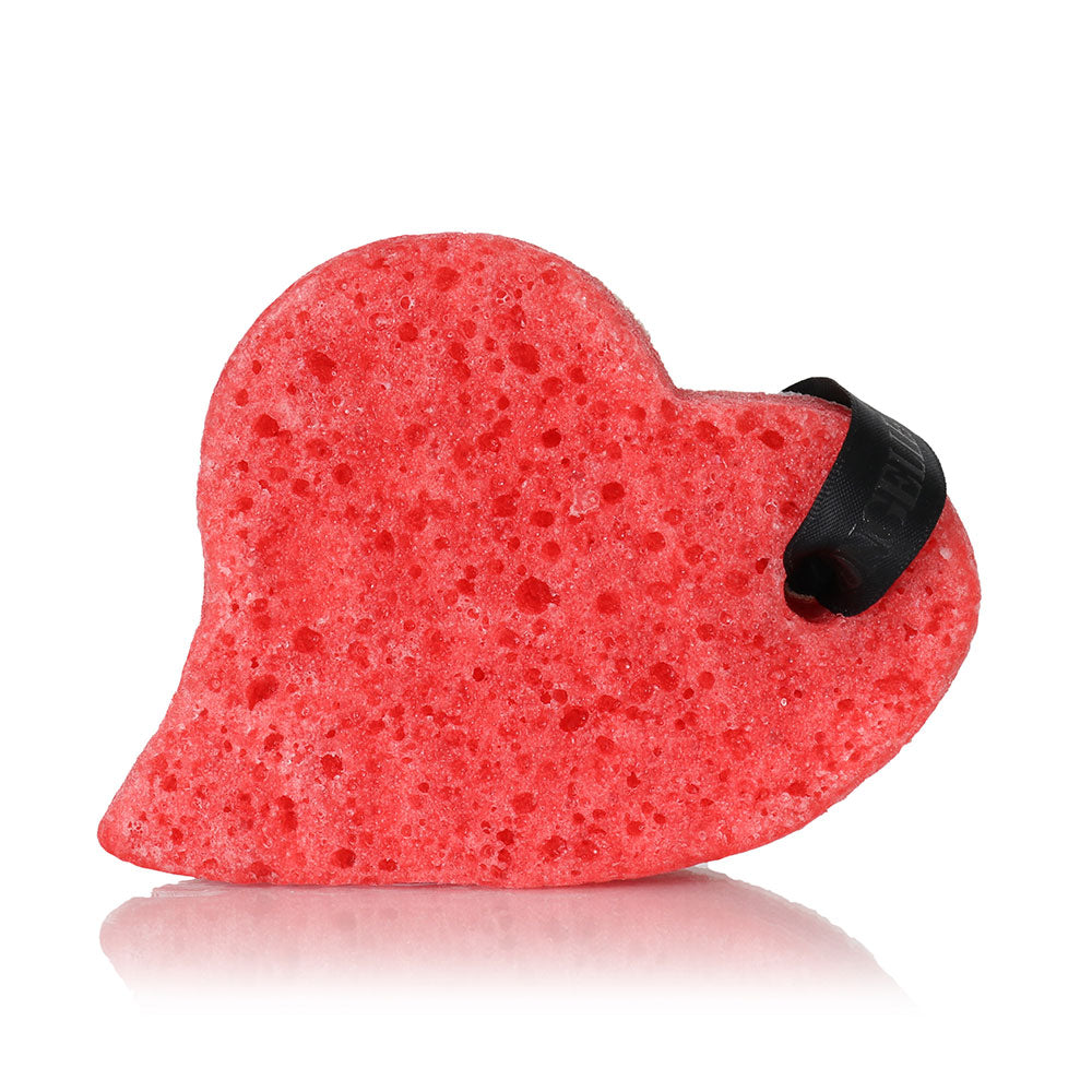 You Have My Heart on a String: Boxed Heart Shaped Sponge