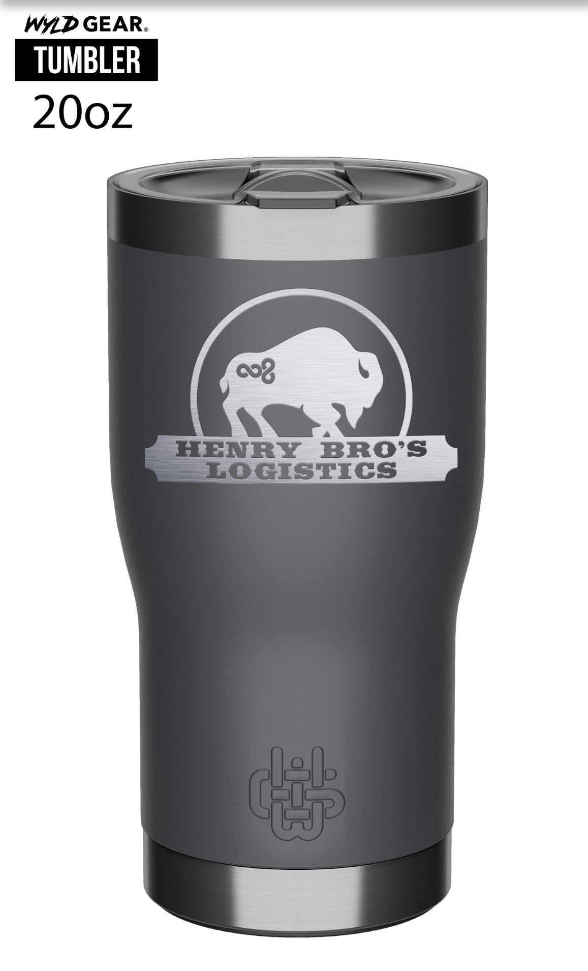 Wyld Gear 20oz Tumbler - Gray