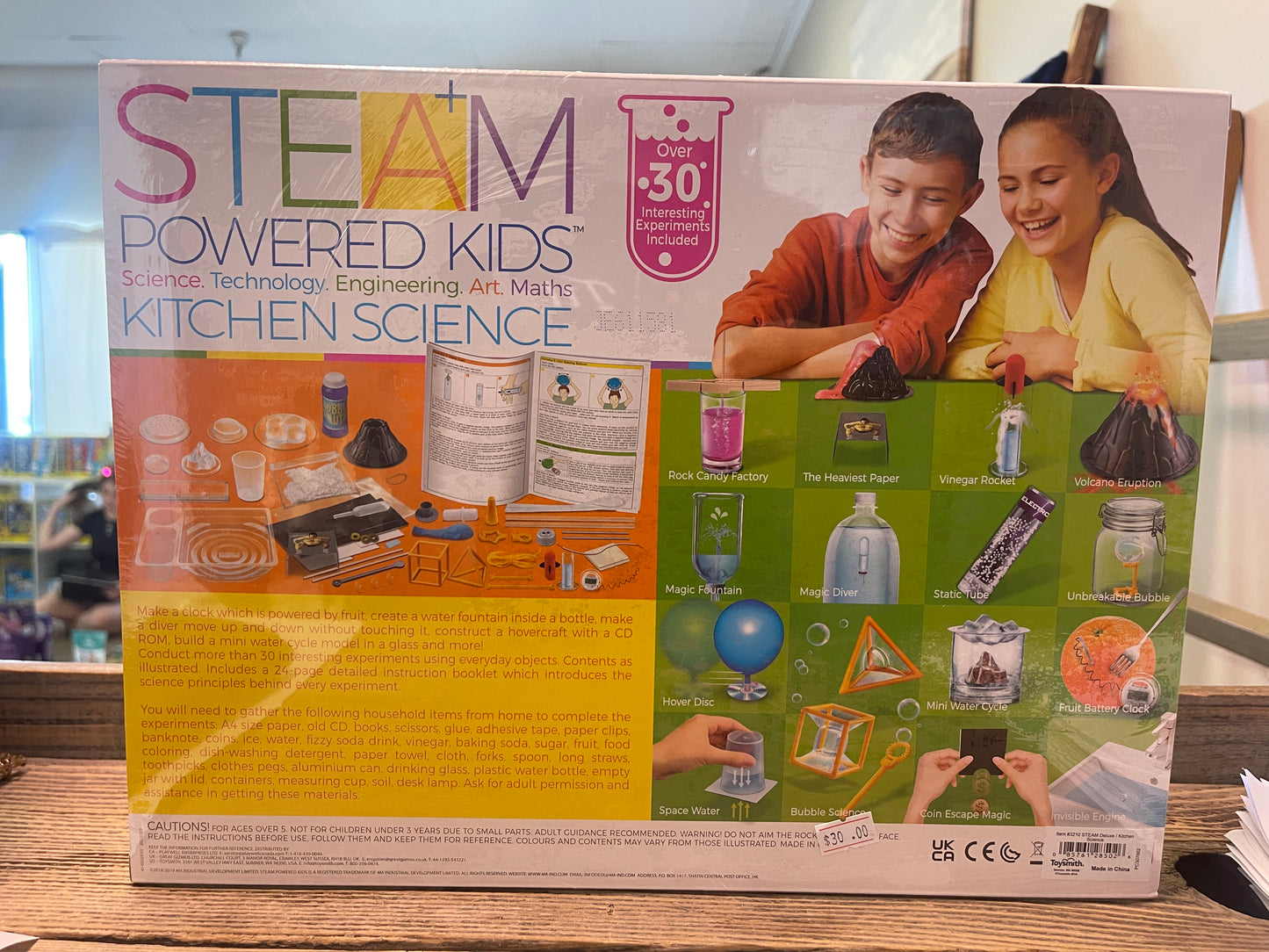 4M Steam Powered Kids Kitchen Science Deluxe Kit