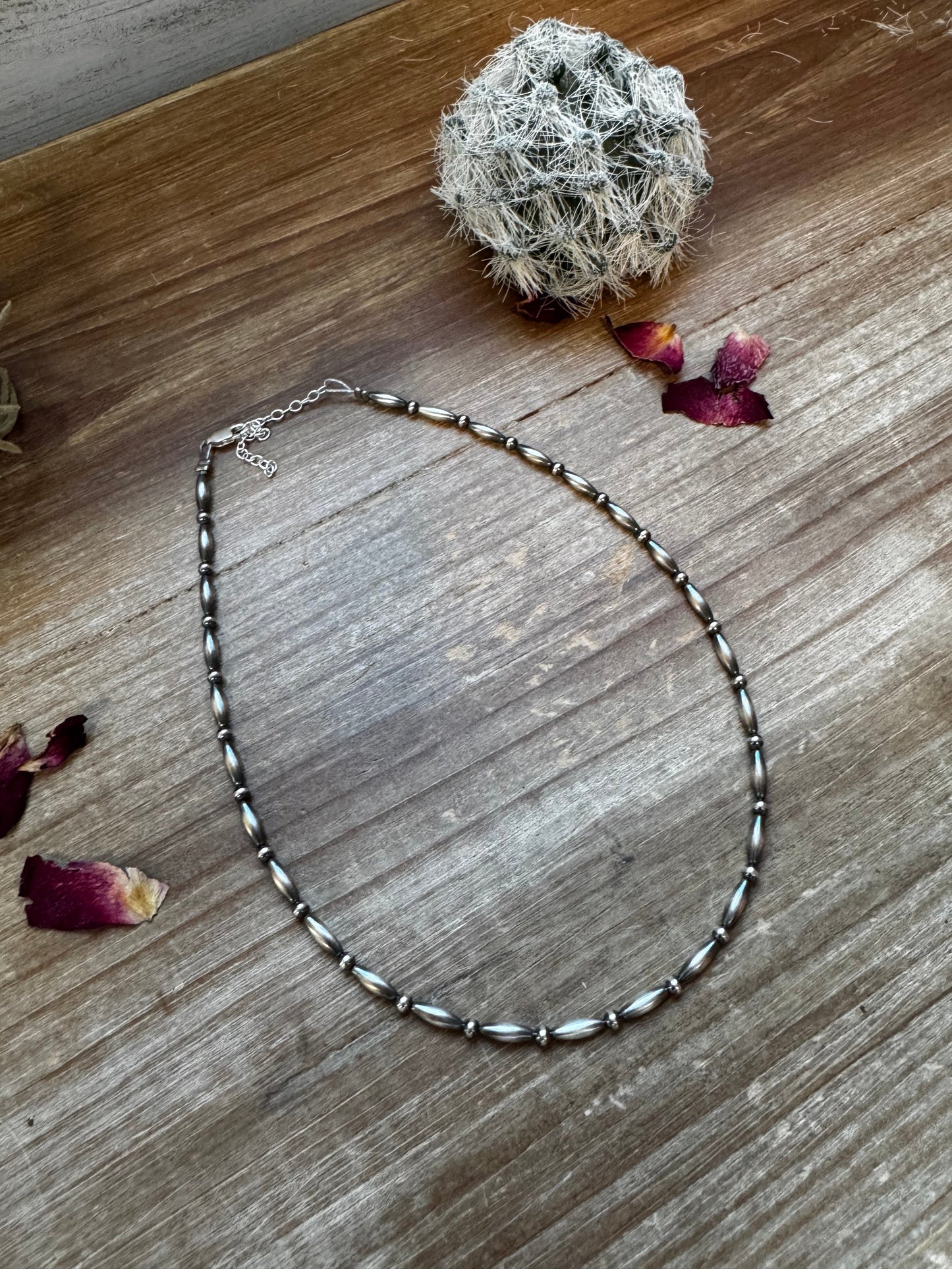 Torpedo choker Sterling Silver Pearls