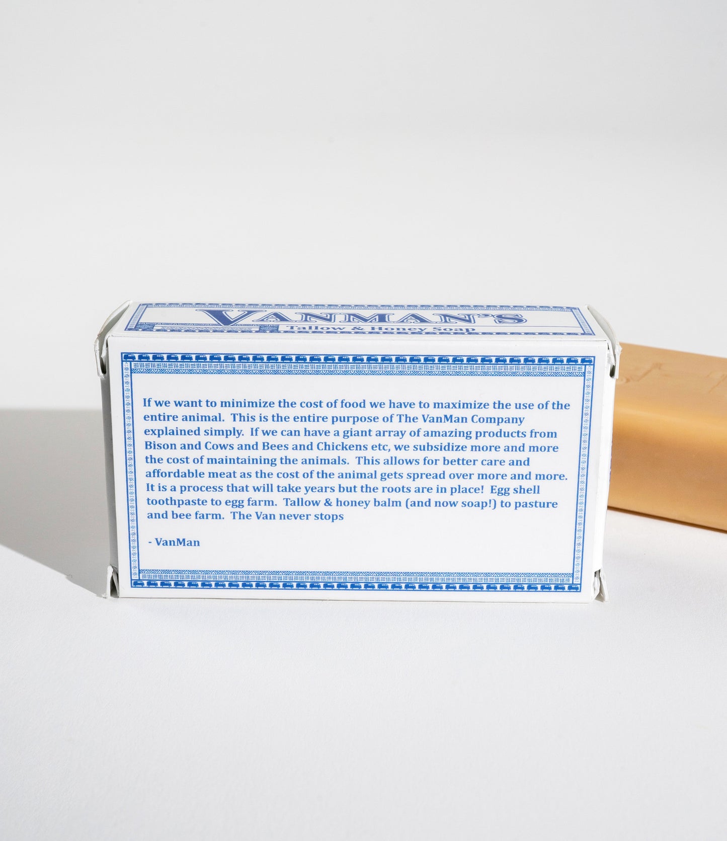 VanMan's Tallow & Honey Soap