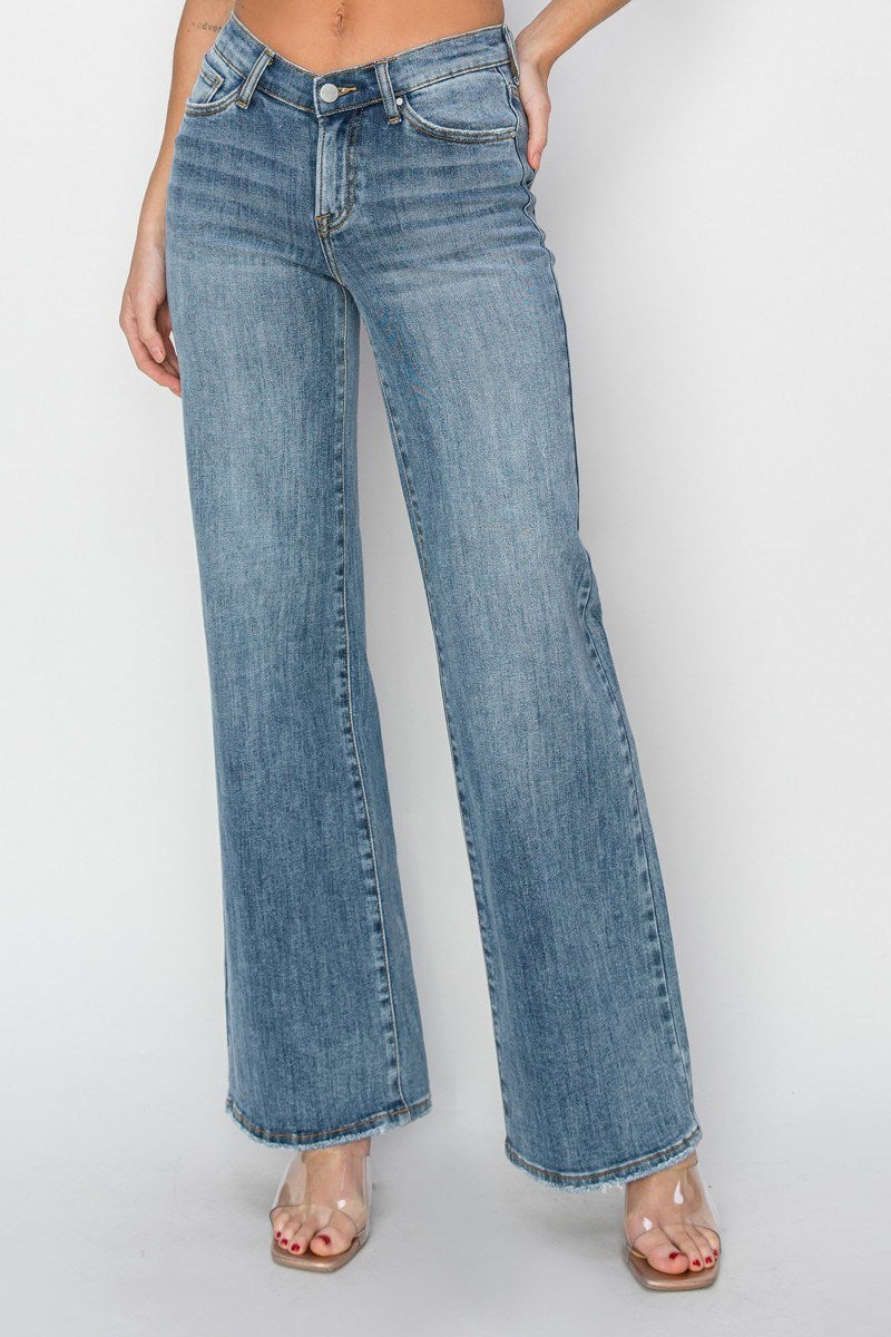 Marissa Mid Rise Risen Jean