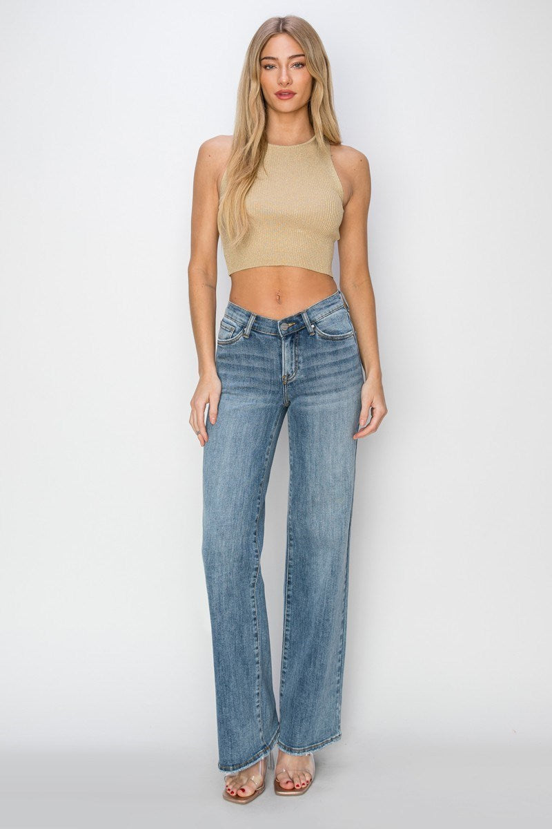 Marissa Mid Rise Risen Jean