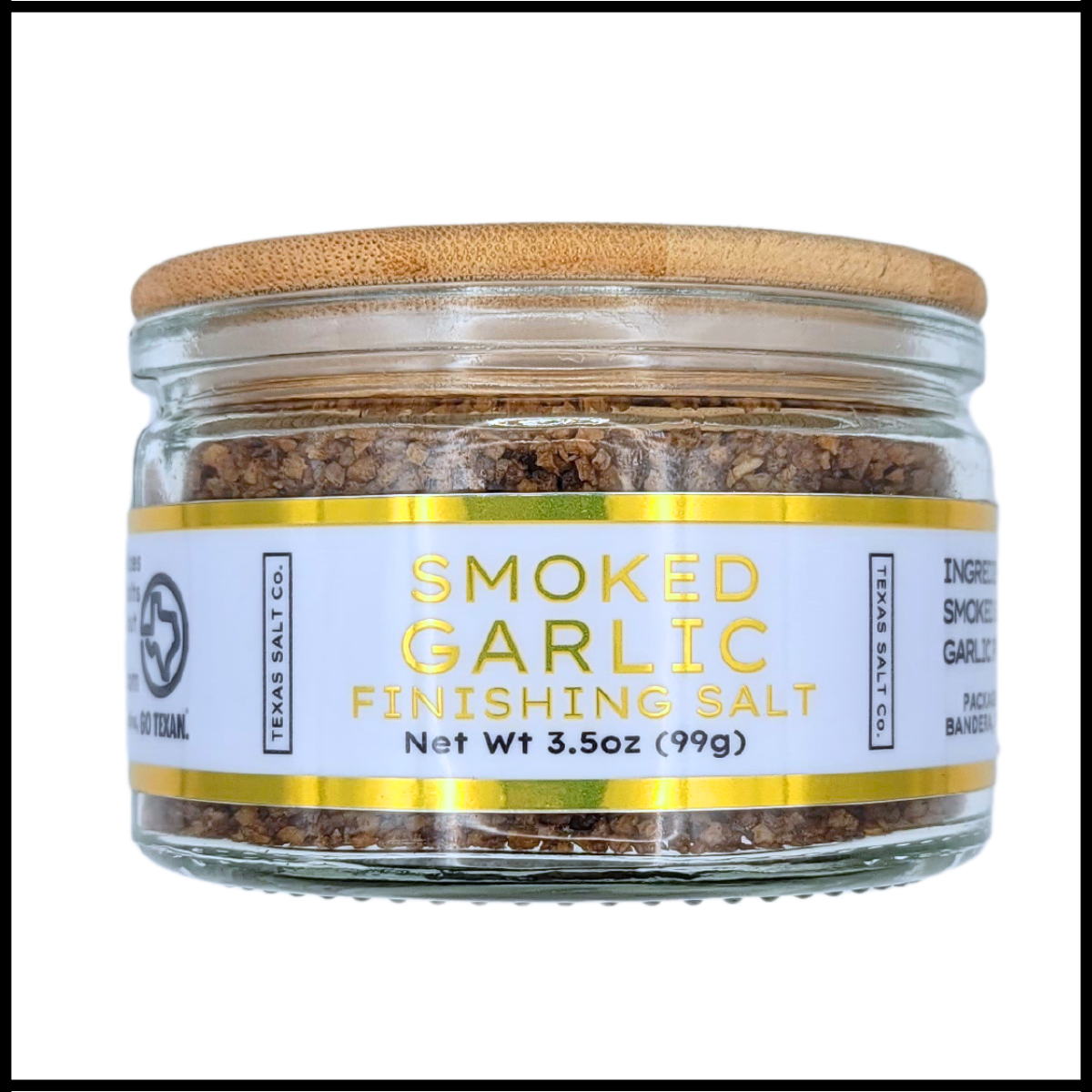 Smoked Garlic Finishing Salt