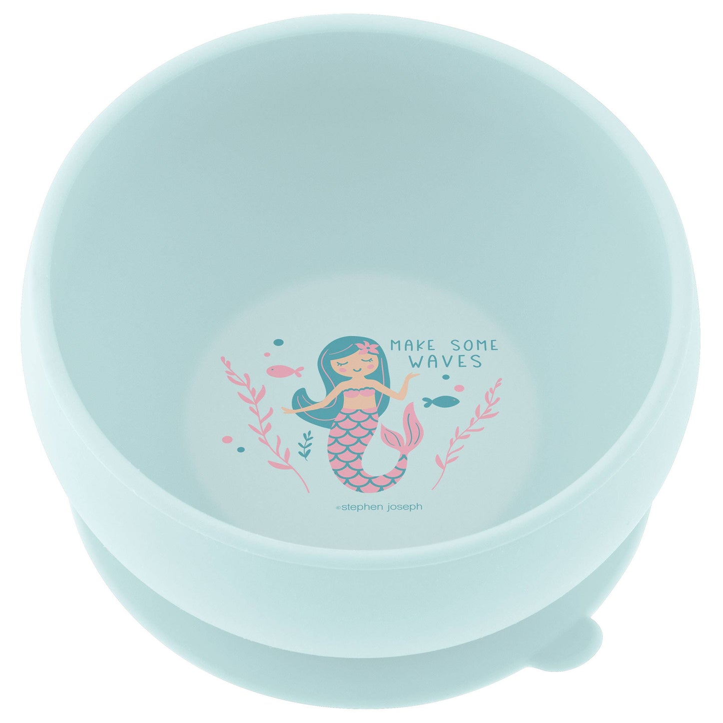 Suction Cup Silicone Bowl: Unicorn