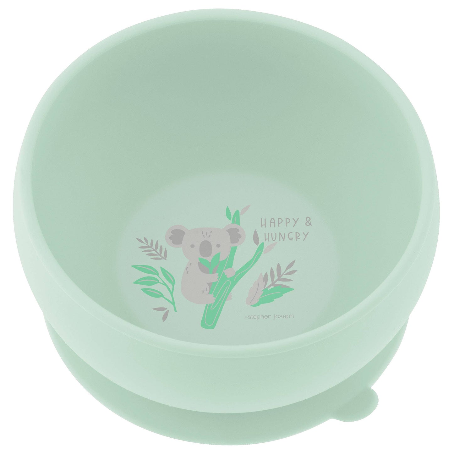 Suction Cup Silicone Bowl: Unicorn