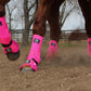 Shocking Pink Sport Boots