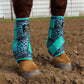 Wild Ride Mint Zebra Sport Boots