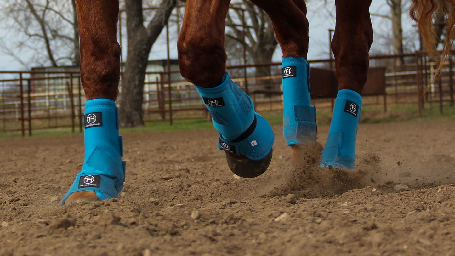 Solid Turquoise Sport Boot