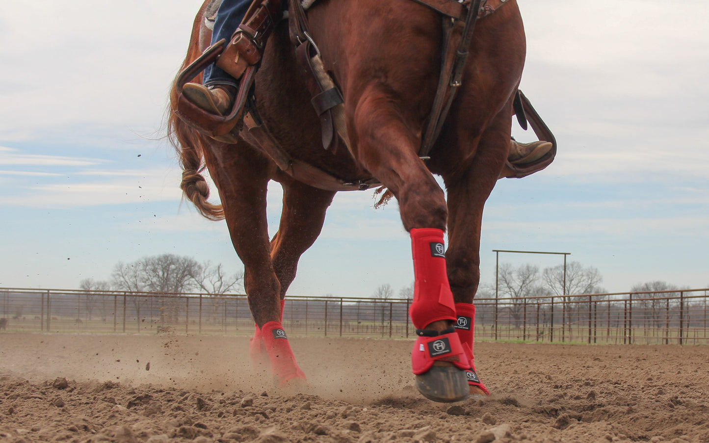 Red Sport Boots