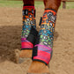 Snow Leopard Serape Sport Boots