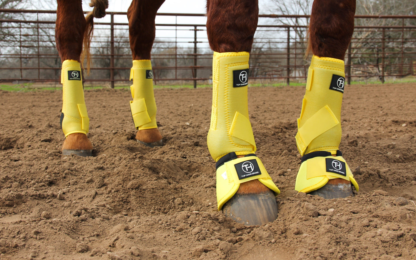 Solid Yellow Sport Boots