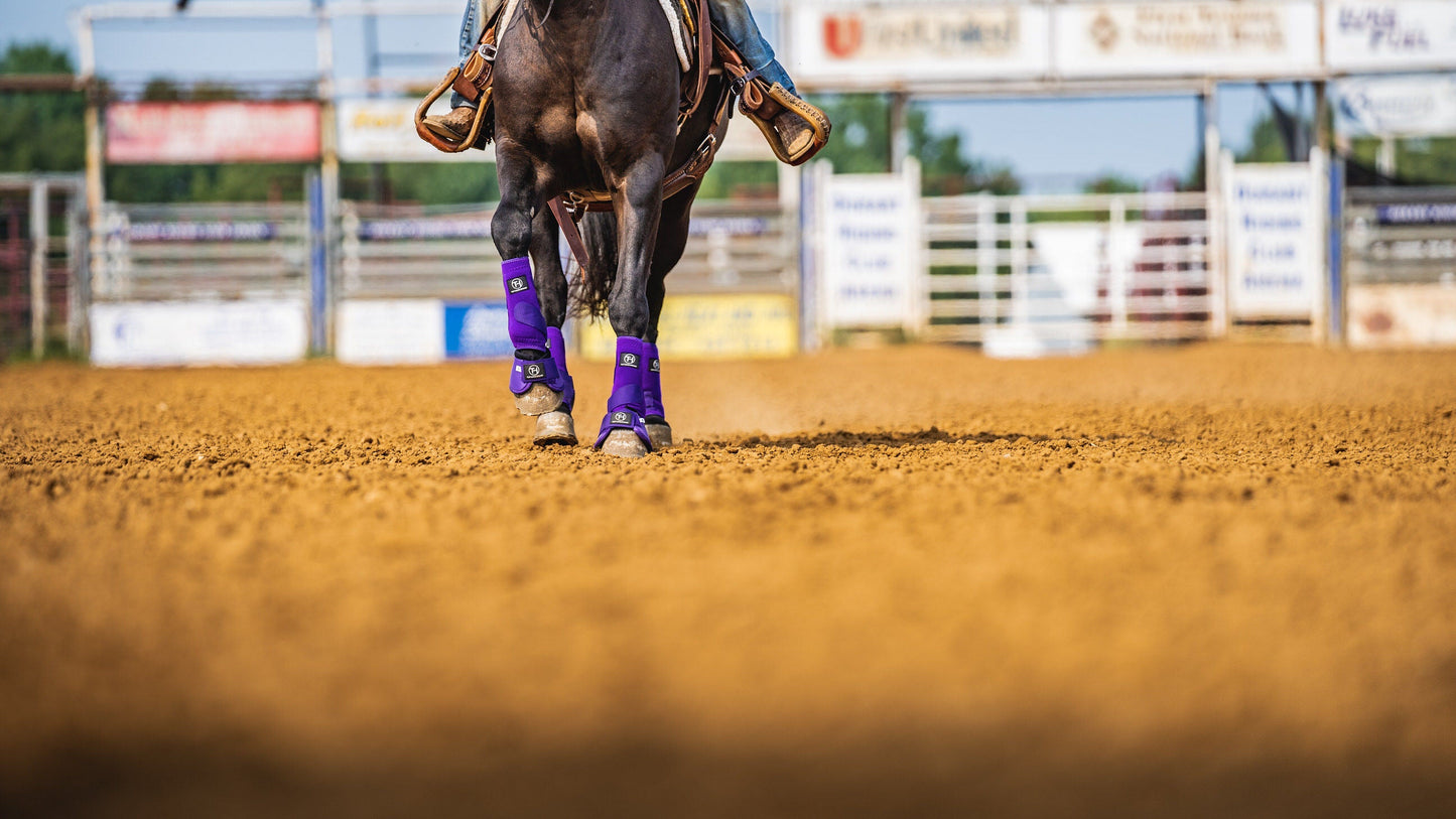 Solid Purple Sport Boot