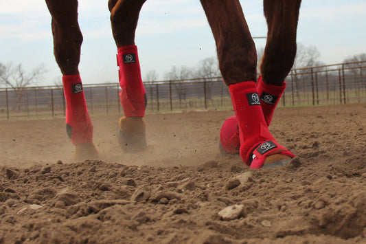 Red Sport Boots