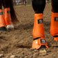 Solid Orange Sport Boots