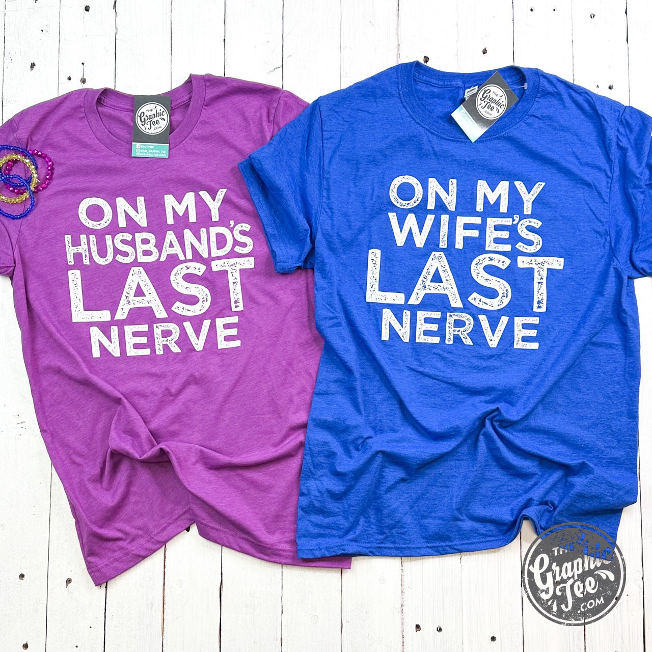 On My Husband's Last Nerve Unisex Tee