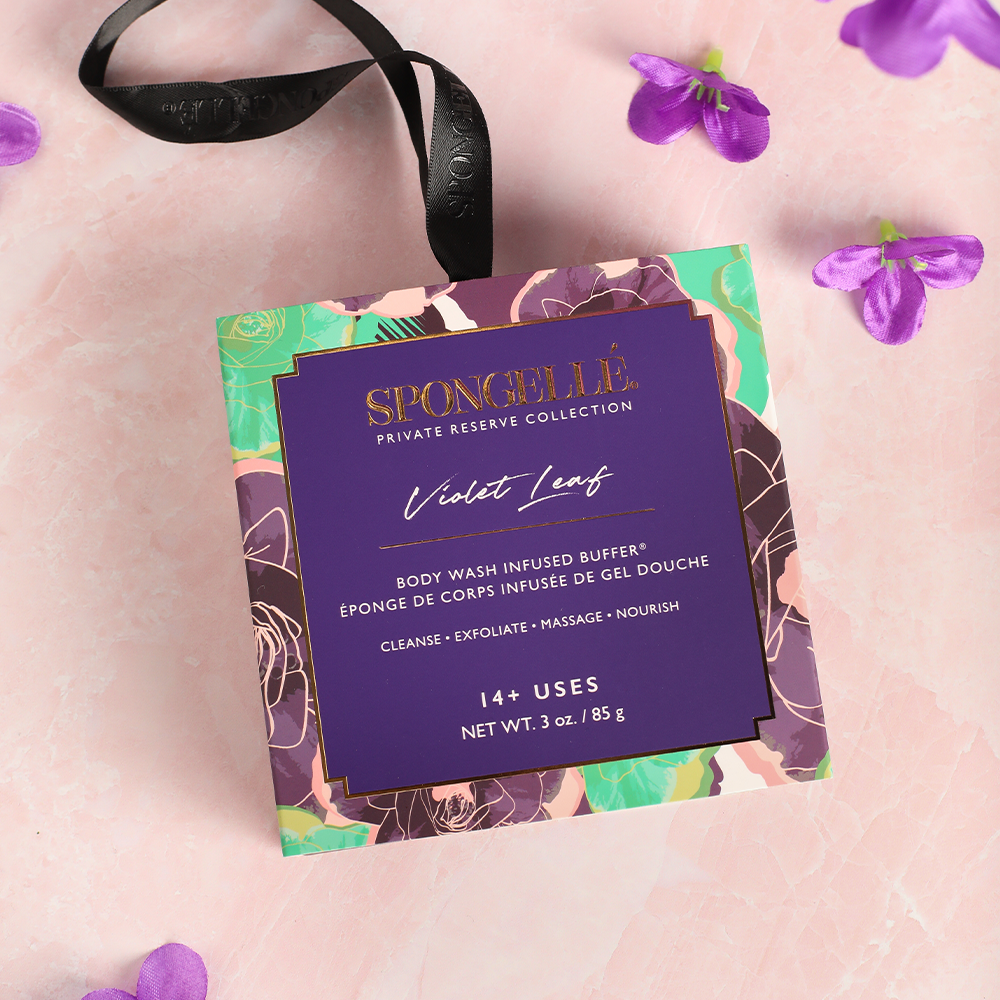 Violet Leaf | Boxed Flower